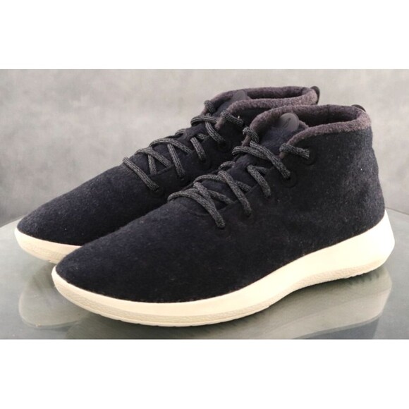 Allbirds WRU Wool Runner Upper Men's High Top Sneakers Shoes Sz 12 Charcoal Gray